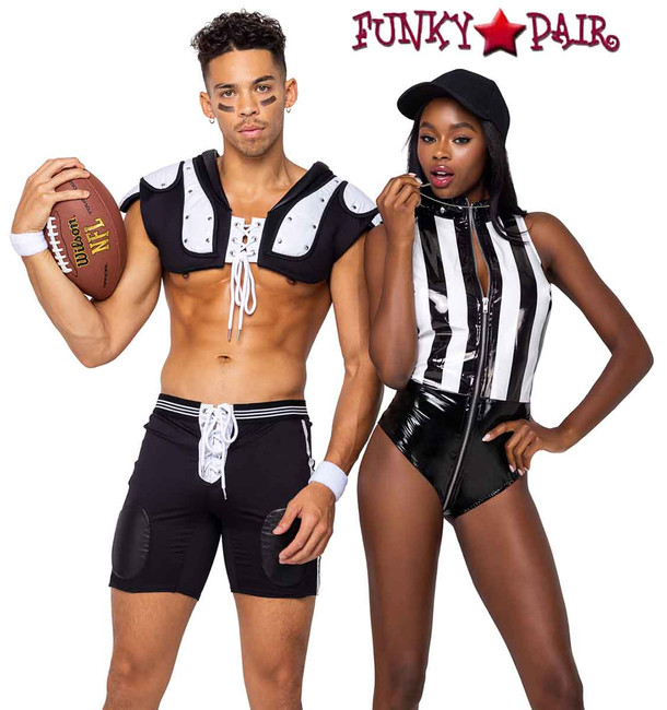 Roma R-6193 & R-6192, Men's Football Touchdown Hunk Costume By Roma