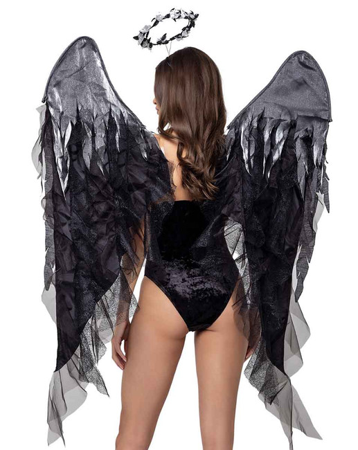 R-6172, Dark Angel's Lust Costume Back View