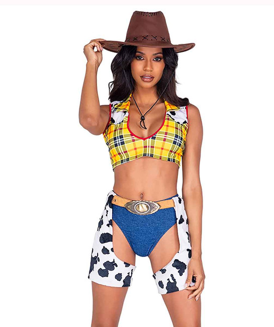 R-5016, Sheriff Shine Cowgirl Costume By Roma