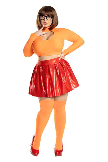 Starline S2122X, Plus Size Brainy Babe Costume Full View