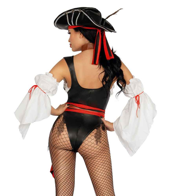 S2353, Arr Pirate Costume Back View