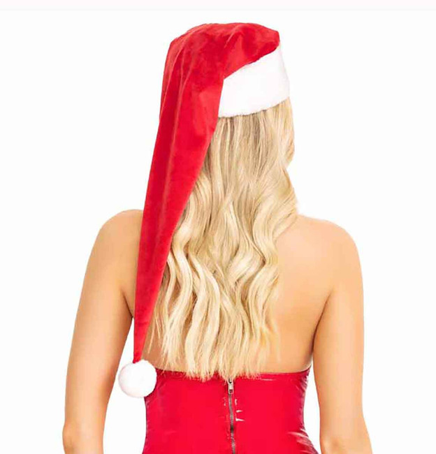 A1005, Long Santa Hat Back View