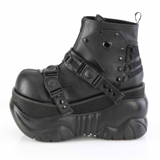 Demonia BOXER-60, Men's Platform Ankle Boots