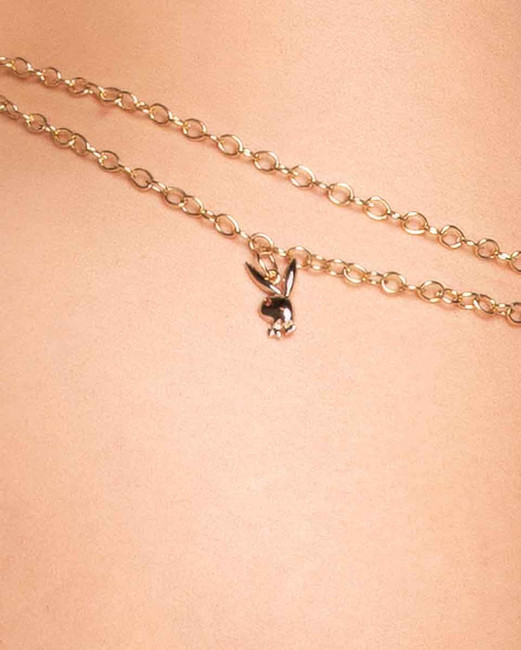 PBLI123, Playboy 3pc Charm Waspie Set Charm
