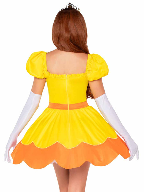LA87308, Sunflower Princess Costume Back View