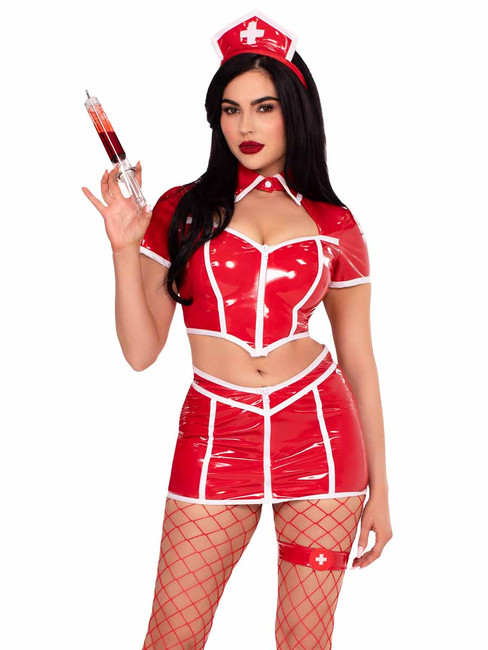 Leg Avenue LA87258,  Red Alert Nurse Costume