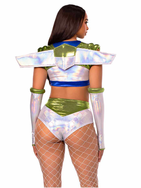 LA87278, Intergalactic Ranger Costume Back View
