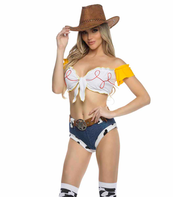 R-6556, Playful Story Cowgirl Costume By Roma