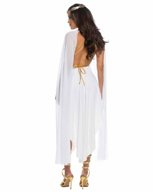 R-6601, Gilded Goddess Costume Back View