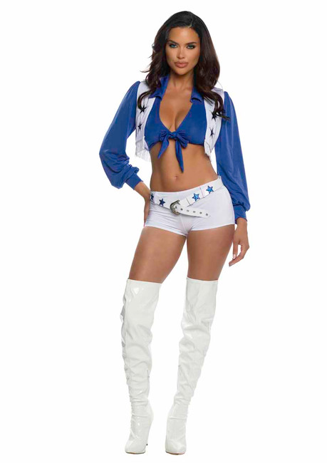 Roma R-6612, Dallas Touchdown Tease Costume Full View