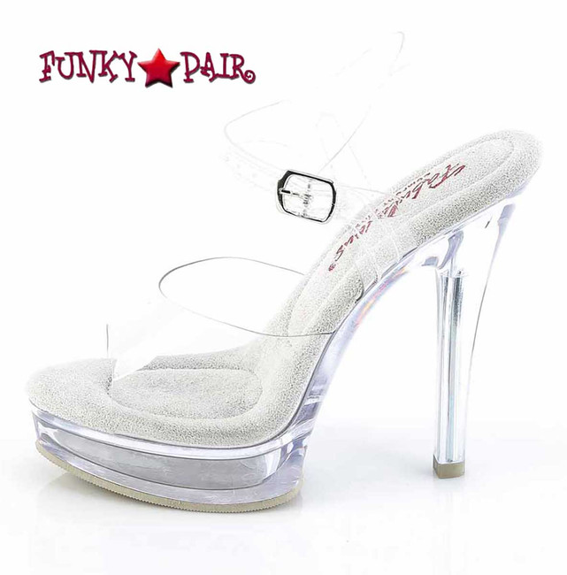 Fabulicious MAJESTY-508C, 5 Inch Heel Ankle Strap Sandal