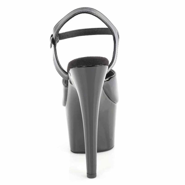 ADORE-709WRB, Back View 7 Inch Ankle Strap Sandal
