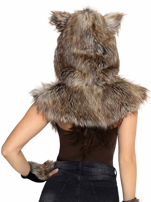 A2932, Wolf Costume Kit Back View