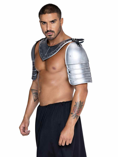 A2938, Men's Armor Costume Kit Side View