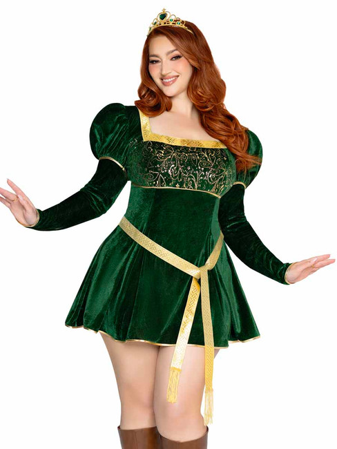 Leg Avenue LA87353X, Plus Size Swamp Princess Costume