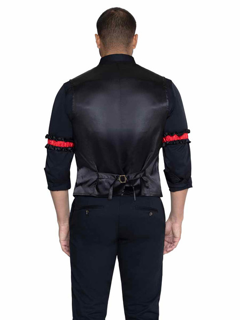 LA87392, Men's Casino Costume Kit Back View