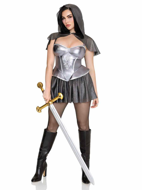 Leg Avenue LA87360, Rebel Knight Costume Full View