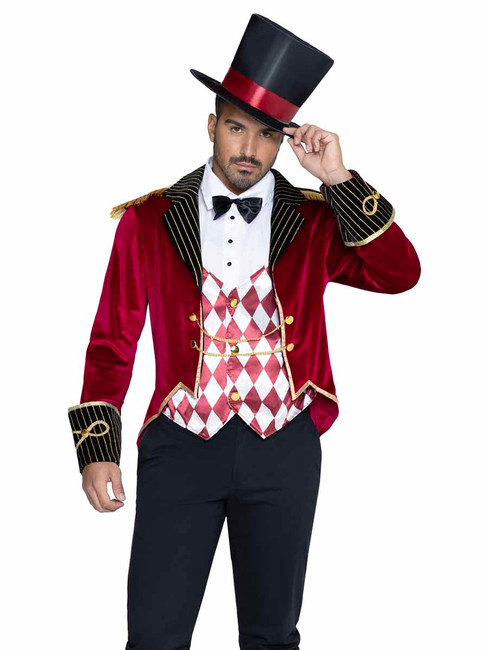LA87388, Men's Ringmaster Costume By Leg Avenue