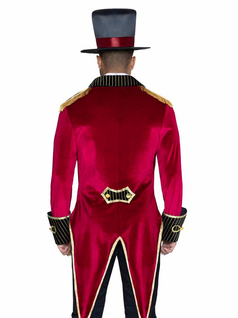 LA87388, Men's Ringmaster Costume Back View