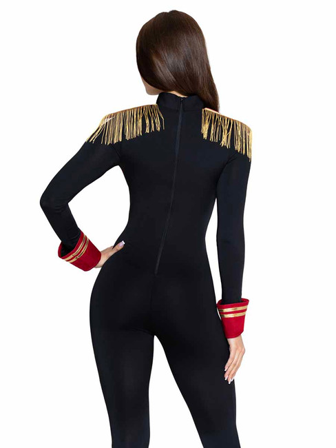 LA87346, Commanding Ringmaster Costume Back View