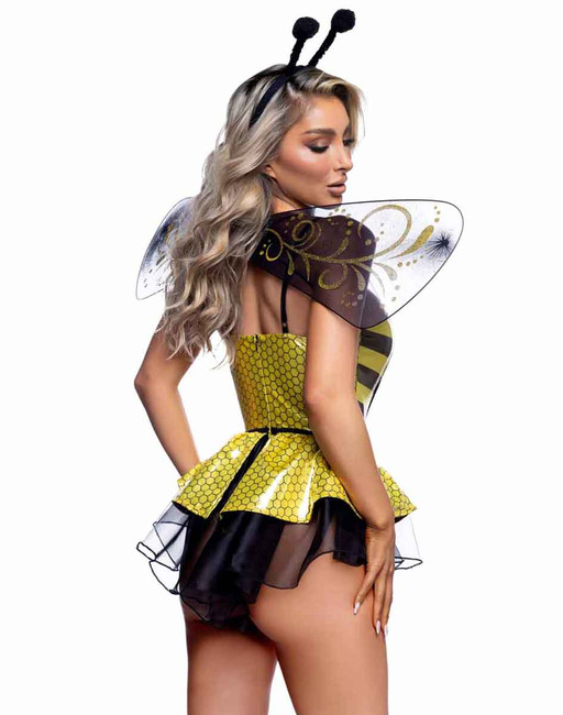 R6826, Queen Bee Costume Back View