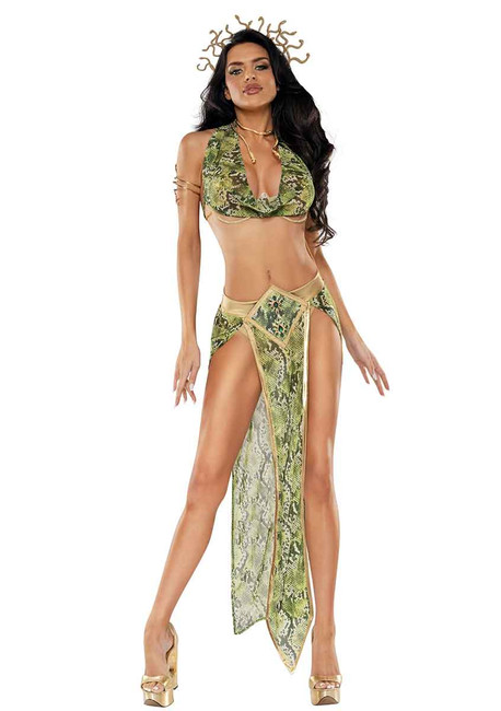 S2642, Slithering Beauty Costume Front Full View
