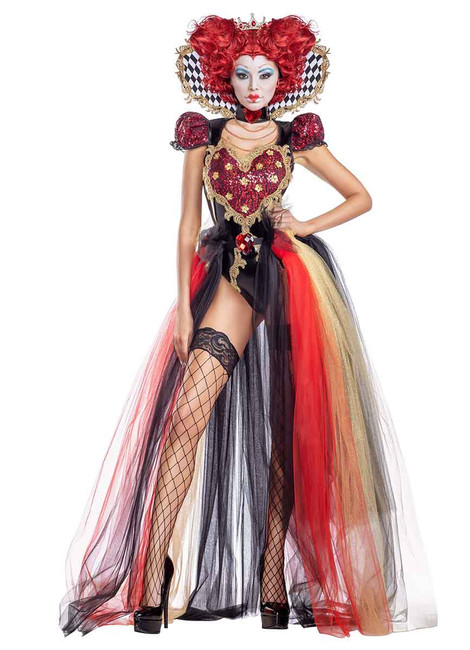 PK2559, Heartthrob Queen Costume Full View