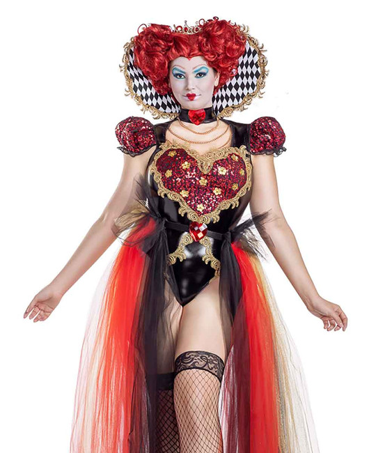 PK2559X, Plus Size Heartthrob Queen Costume By Party King