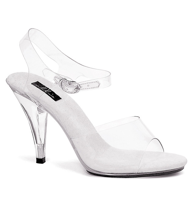 405-Brook 4" Women's Clear Dress Ellie Shoes