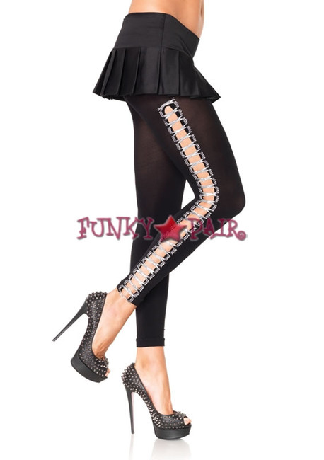 7895, Lurex Ribbon Footless Tights