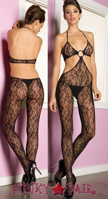 ML-1438, O-Ring Accented BodyStocking