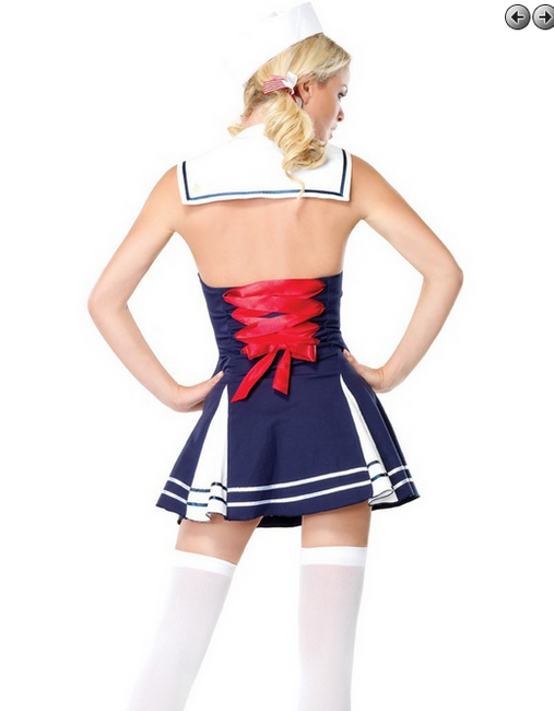 83552, Flirty First Mate back view