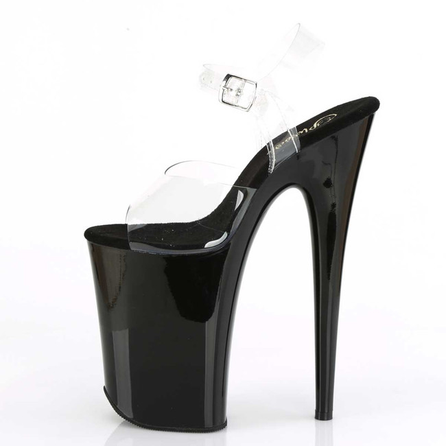 Pleaser | Infinity-908, Extreme 9 Inch Heel Ankle Strap Platform