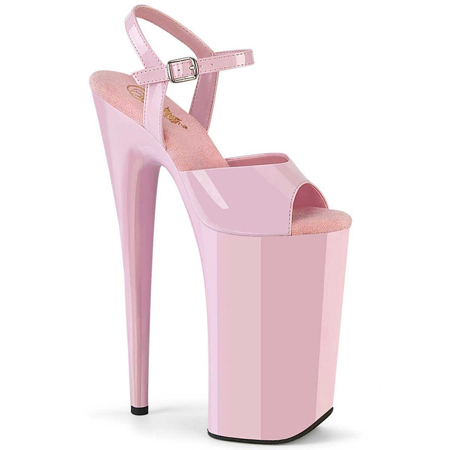 Beyond-009, Baby Pink 10 Inch The Highest Heel By Pleaser USA