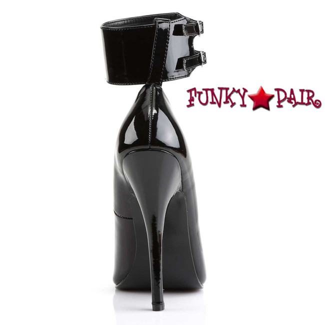 Domina-434 6" pump with Interchangeable Ankle Cuff  back view