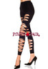 ML-35240, Cut Out Opaque Leggings