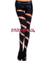 ML-7267, Diagonal Stripe Design Pantyhose