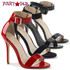 Pleaser Amuse-10, 5 Inch Stiletto Heel Closed Back Sandal