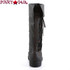 Captain-110, Men's Pirate Knee High Pull-On Boots | Funtasma Back View