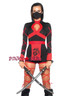 Leg Avenue | LA-85401, Cosplay Dragon Ninja Romper Costume