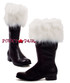 1031 Costume Shoes | Santa 121-NICK, Men's Costume Boot with Fur