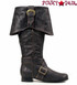 Men's Black Pirate Boots | 1031 121-Jack