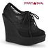 Demonia Creeper-307, Wedge Platform Brogue Creeper