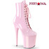 Pleaser Flamingo-1020, Baby Pink 8" Stripper Ankle Boots