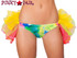Roma | SH3254, Rave Half Petticoat Shorts On Sales $35.95 color  multi tie dye Roma | SH3254, Rave Half Petticoat Shorts On Sales $35.95 color  multi tie dye