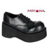 Demonia | Dank-101, Vegan Leather Platform Punk Shoes