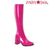 Hot Pink Women's Go Go Boots GoGo-300 | Funtasma