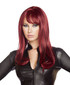 WIG103 Burgundy wig