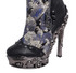 ARIANNA, Close up SteamPunk Victorian Knee High Boots