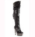 Women's Thigh High SteamPunk Fashion Boots by Hades Lokie